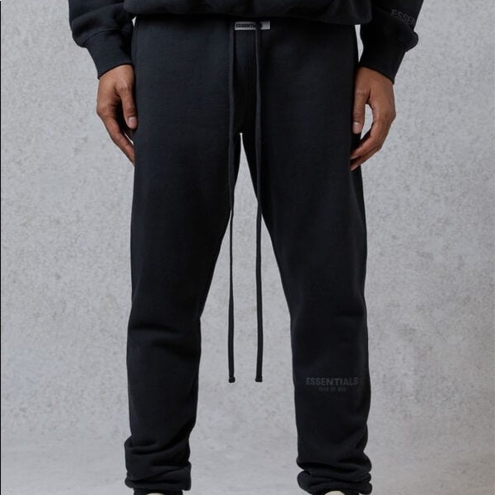 Fear of God Essentials Black Sweatpants